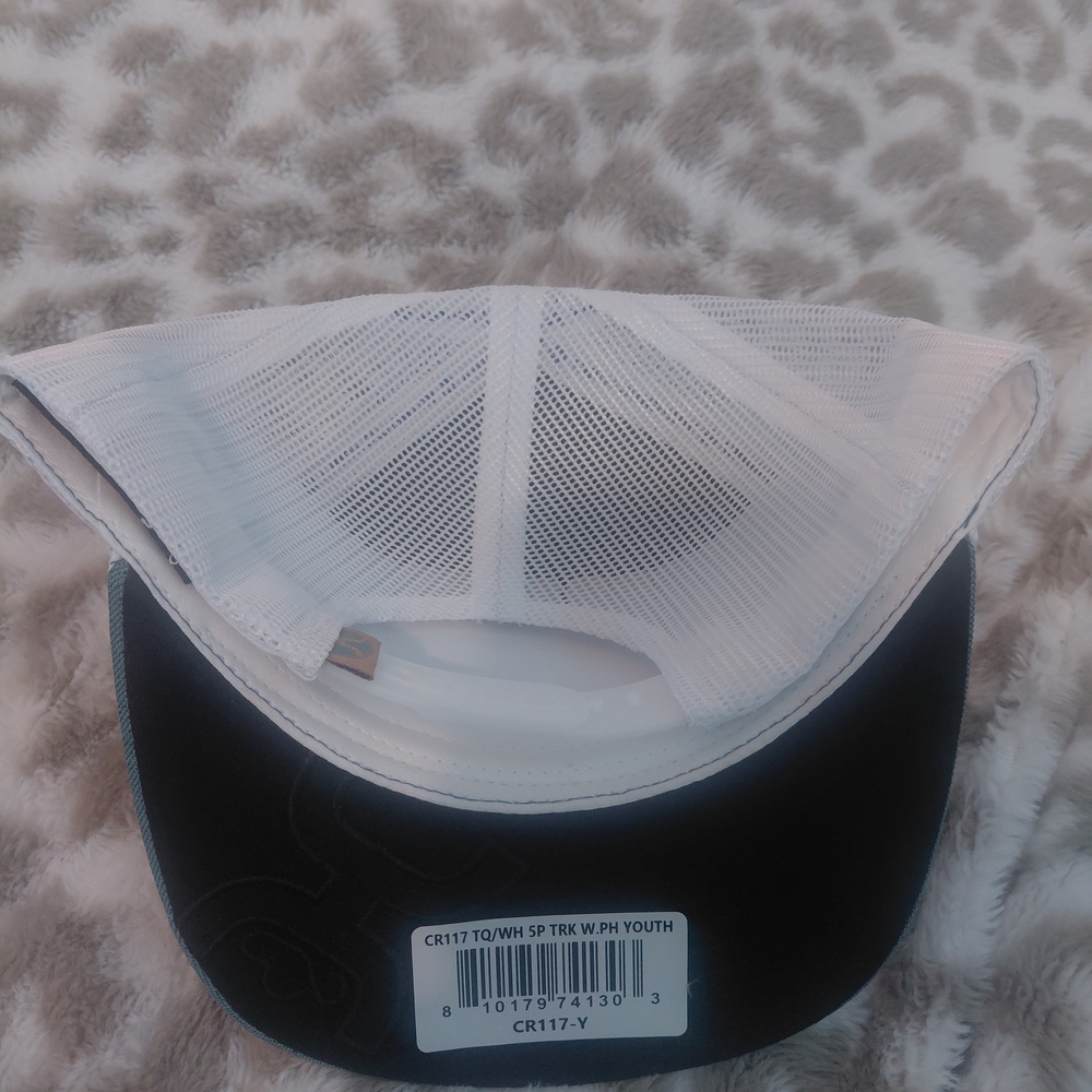 Hooey Kids Snapback Hat - Blue and White - Picture 3 of 6
